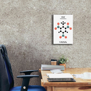 'TNT Molecule' by Epic Portfolio, Giclee Canvas Wall Art,12x18
