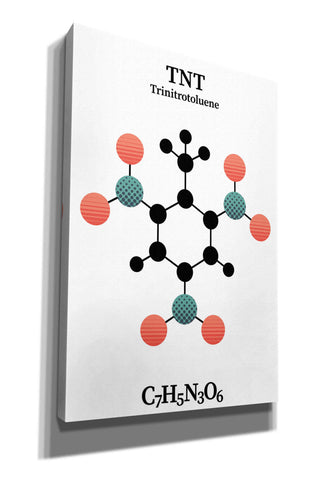 Image of 'TNT Molecule' by Epic Portfolio, Giclee Canvas Wall Art