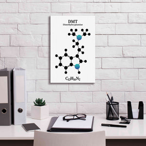 'DMT Molecule 2' by Epic Portfolio, Giclee Canvas Wall Art,12x18