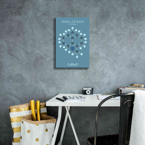 'Smell Of Rain Molecule 2' by Epic Portfolio, Giclee Canvas Wall Art,12x18