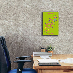 'MDMA Molecule 2' by Epic Portfolio, Giclee Canvas Wall Art,12x18
