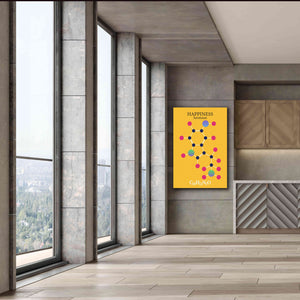 'Serotonin Molecule 2' by Epic Portfolio, Giclee Canvas Wall Art,40x60