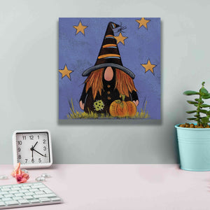 'Halloween Gnome' by Lisa Hilliker, Giclee Canvas Wall Art,12x12