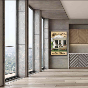 'Welcome to Our Home' by John Rossini, Giclee Canvas Wall Art,40x60