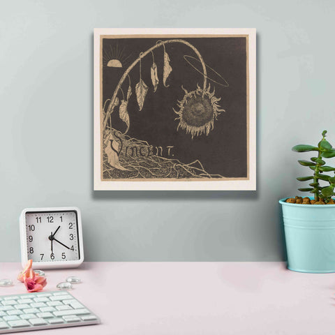 Image of 'Tentoonstelling der Nagelaten Werken Van Vincent Van Gogh, Amsterdam' by Richard Roland Holst, Giclee Canvas Wall Art,12x12