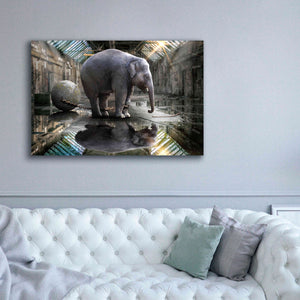 'The Big Grey' by Alan, Giclee Canvas Wall Art,60x40