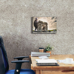 'Playtime' by Alan, Giclee Canvas Wall Art,18x12