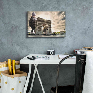 'Playtime' by Alan, Giclee Canvas Wall Art,18x12