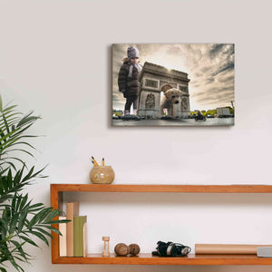 'Playtime' by Alan, Giclee Canvas Wall Art,18x12
