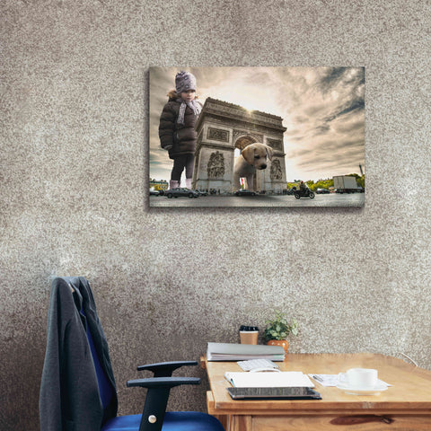 Image of 'Playtime' by Alan, Giclee Canvas Wall Art,40x26