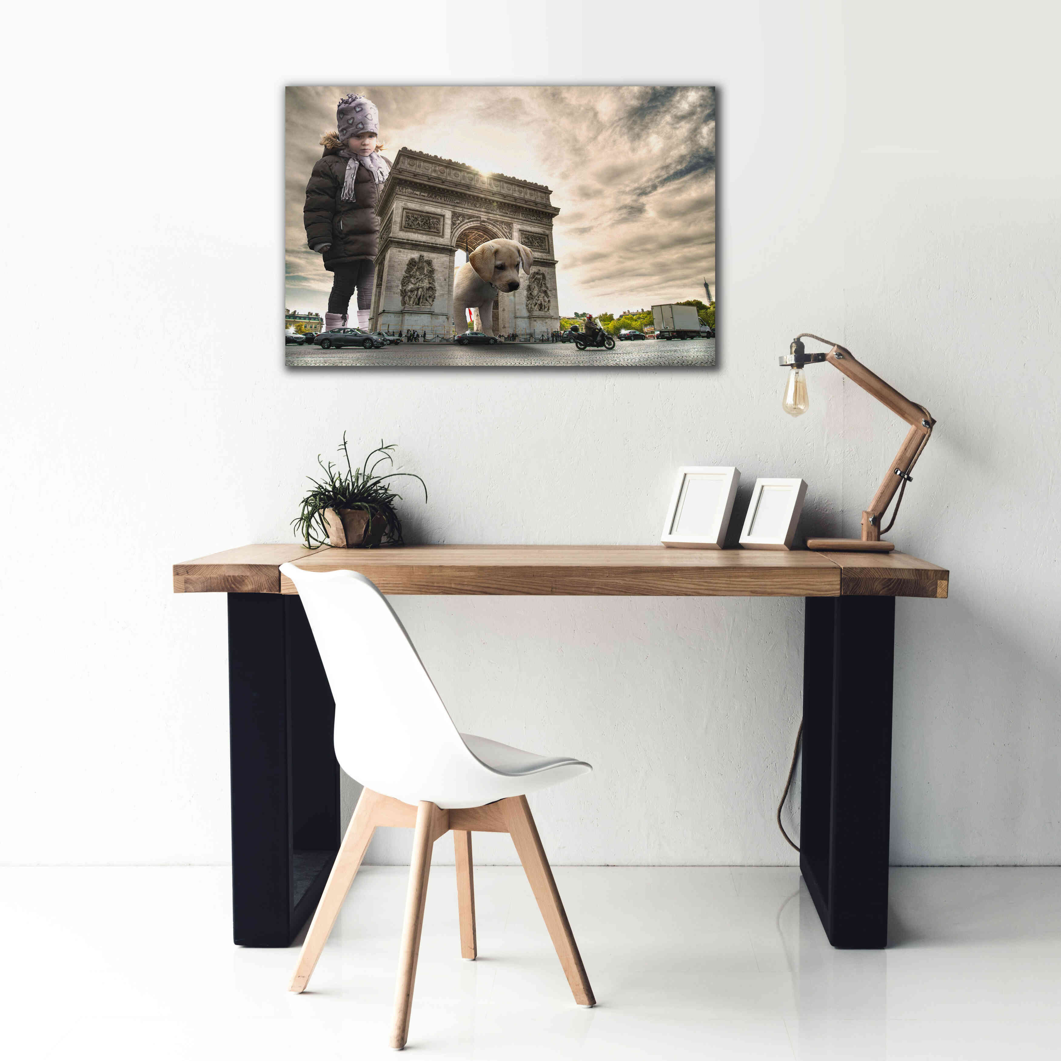 'Playtime' by Alan, Giclee Canvas Wall Art,40x26