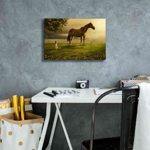 'Field of Visions' by Alan, Giclee Canvas Wall Art,18x12