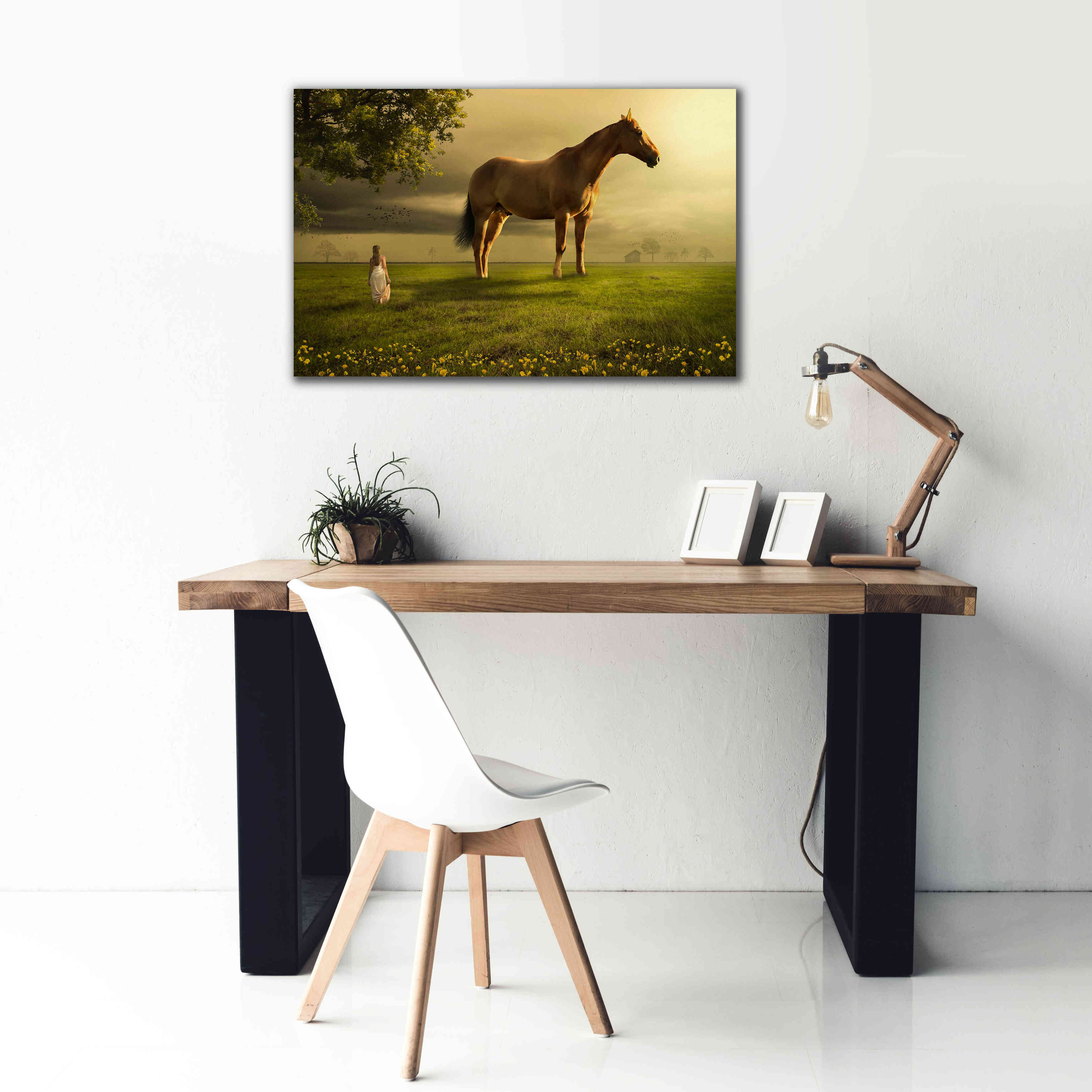 'Field of Visions' by Alan, Giclee Canvas Wall Art,40x26
