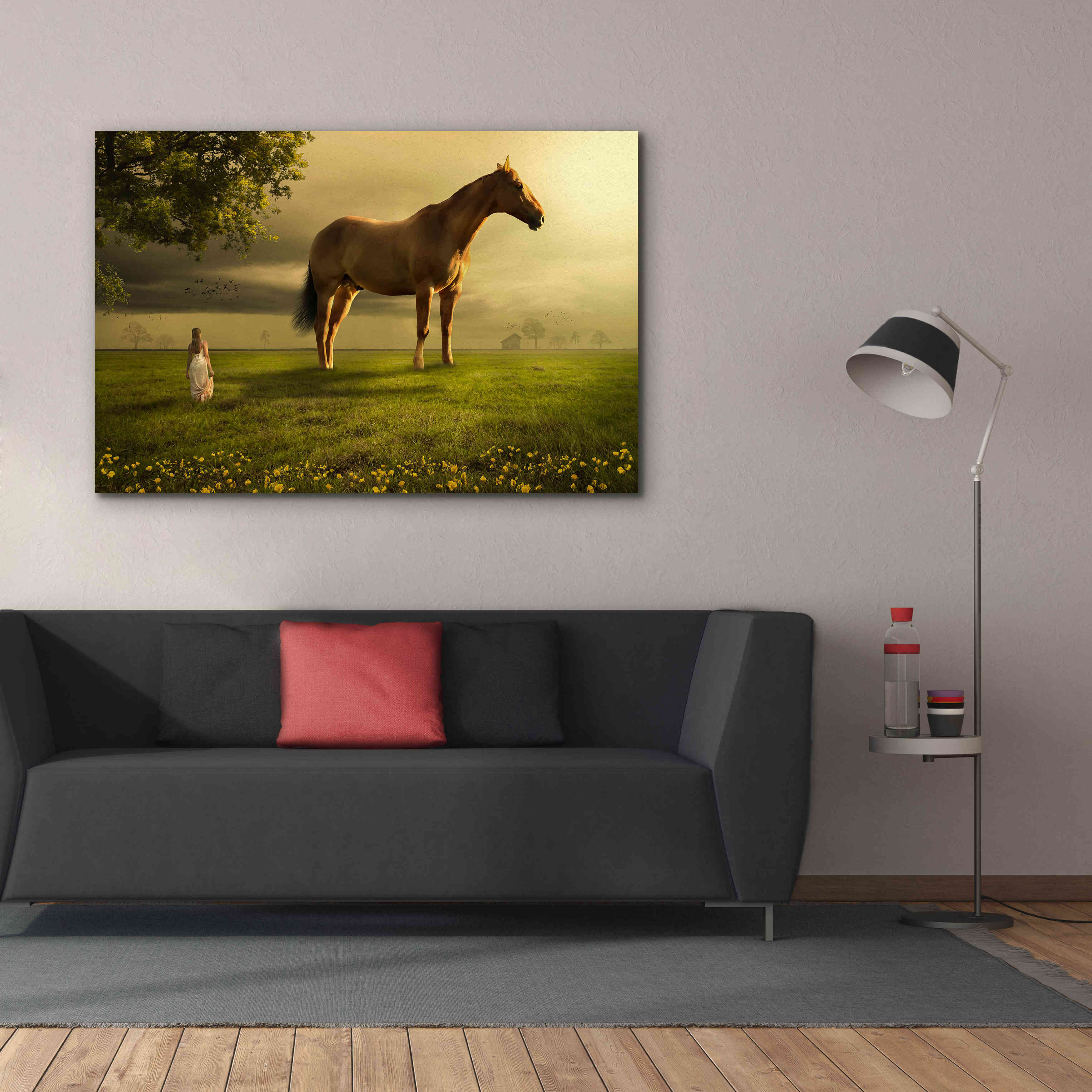 'Field of Visions' by Alan, Giclee Canvas Wall Art,60x40