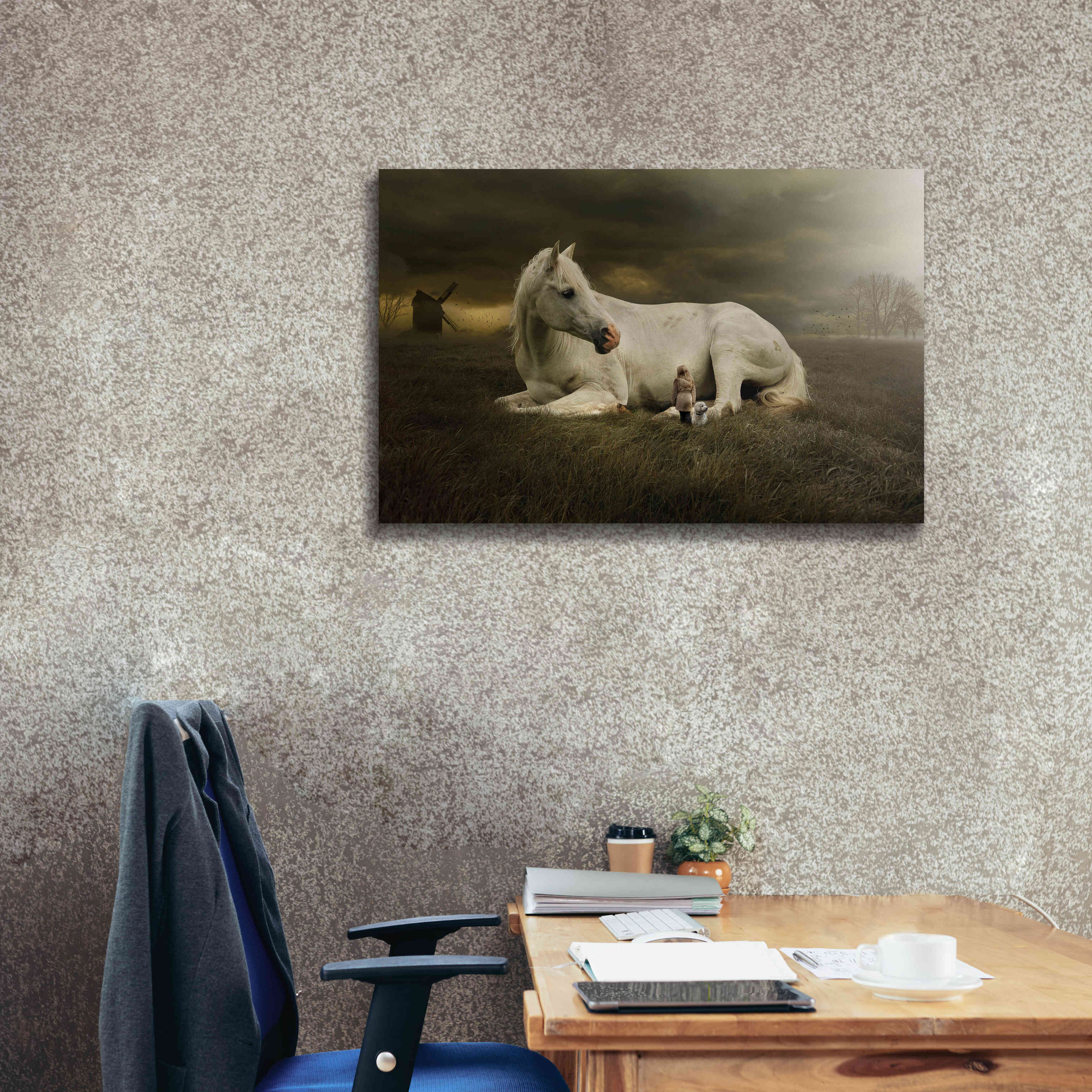 'Oversized' by Alan, Giclee Canvas Wall Art,40x26