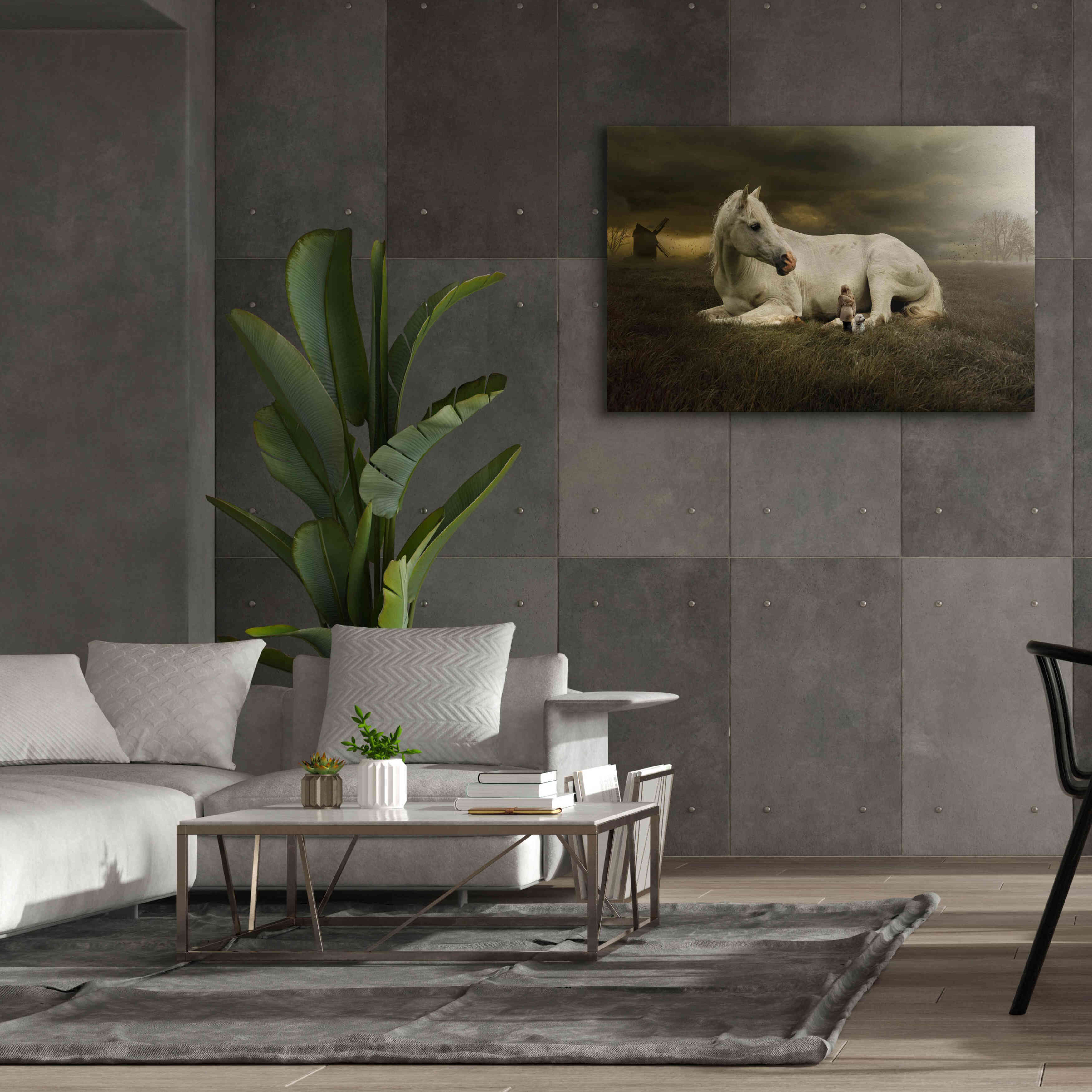 'Oversized' by Alan, Giclee Canvas Wall Art,60x40