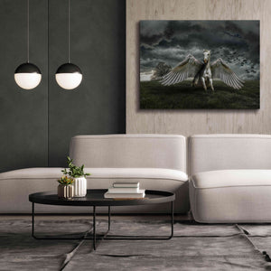 'Pegasus Rising' by Alan, Giclee Canvas Wall Art,54x40