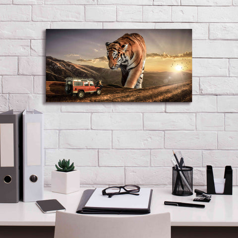 Image of 'Hunters' by Alan, Giclee Canvas Wall Art,24x12