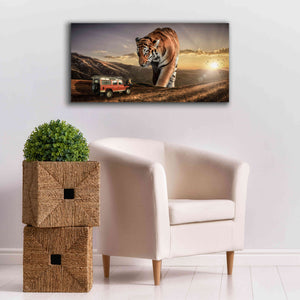 'Hunters' by Alan, Giclee Canvas Wall Art,40x20