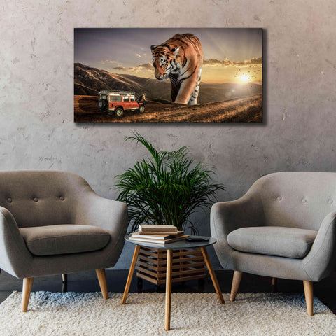 Image of 'Hunters' by Alan, Giclee Canvas Wall Art,60x30