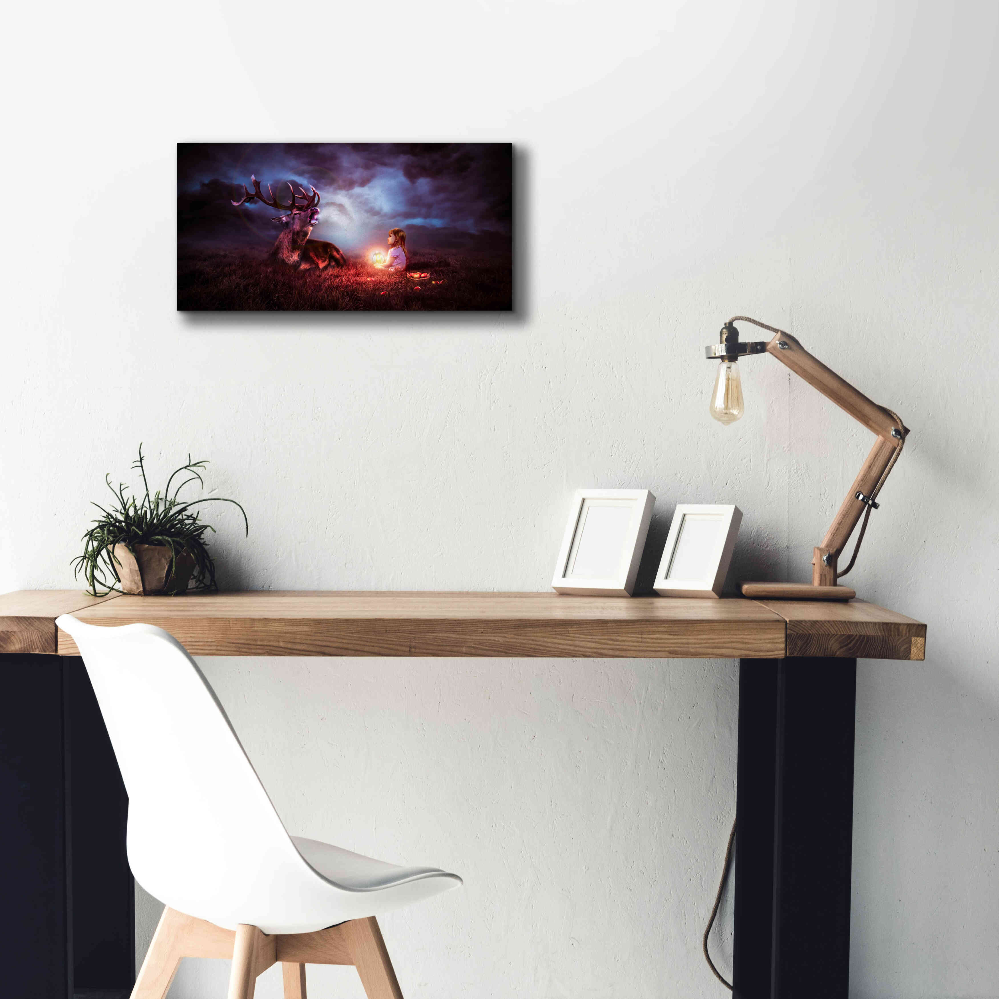 'Call of the Wild' by Alan, Giclee Canvas Wall Art,24x12