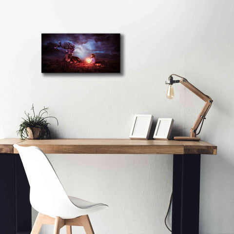 Image of 'Call of the Wild' by Alan, Giclee Canvas Wall Art,24x12