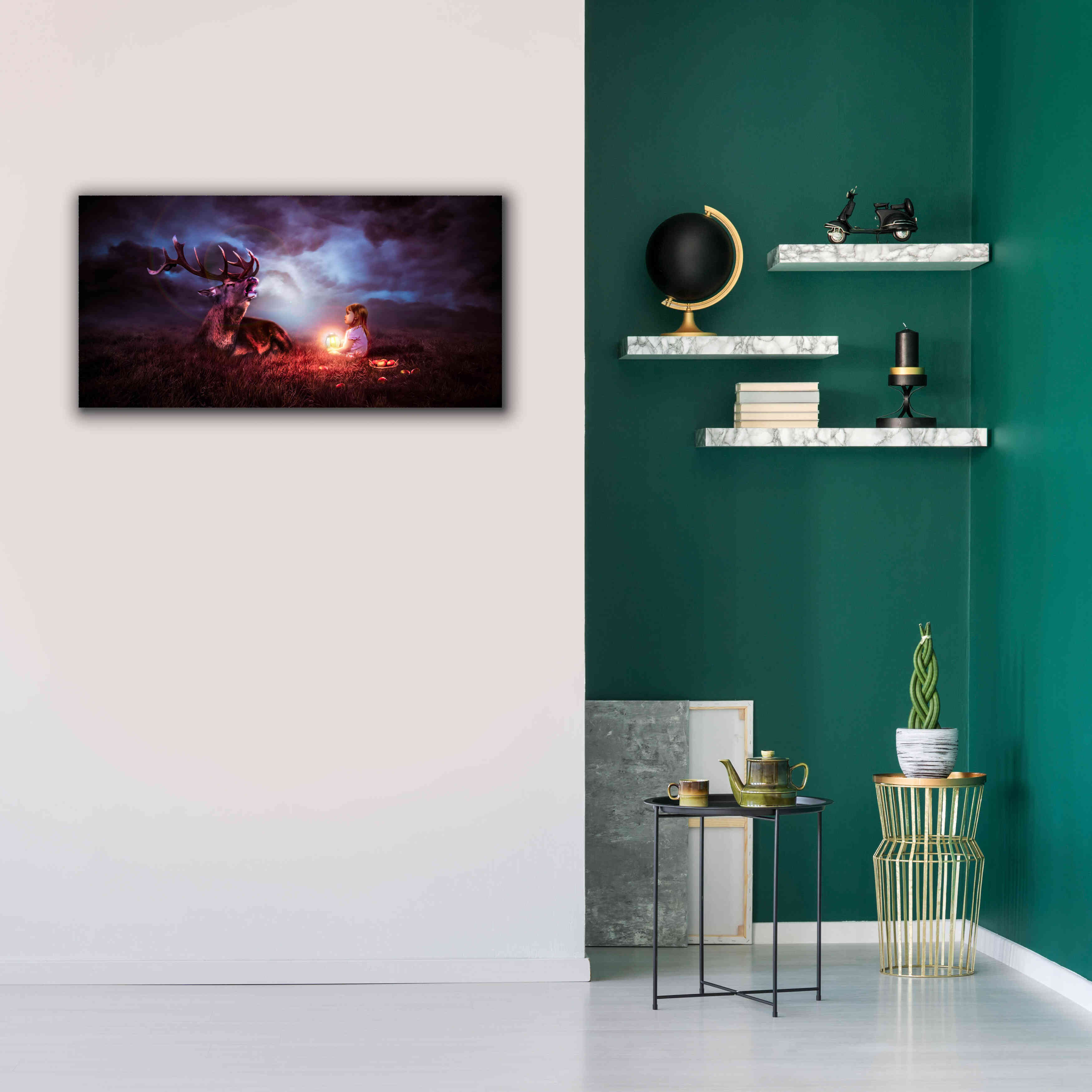 'Call of the Wild' by Alan, Giclee Canvas Wall Art,40x20