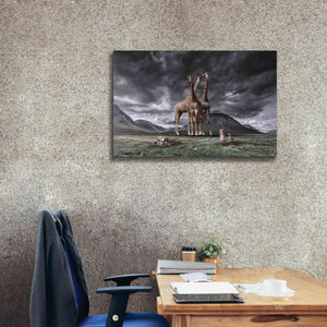 'Long Neck Scotland' by Alan, Giclee Canvas Wall Art,40x26