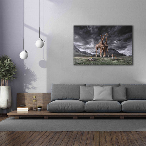 Image of 'Long Neck Scotland' by Alan, Giclee Canvas Wall Art,60x40