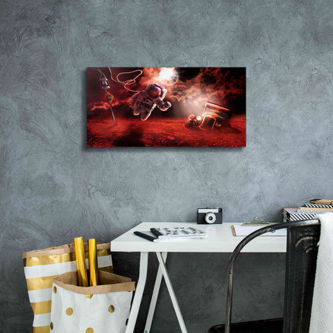 Image of 'Space Kicks on Route 66' by Alan, Giclee Canvas Wall Art,24x12