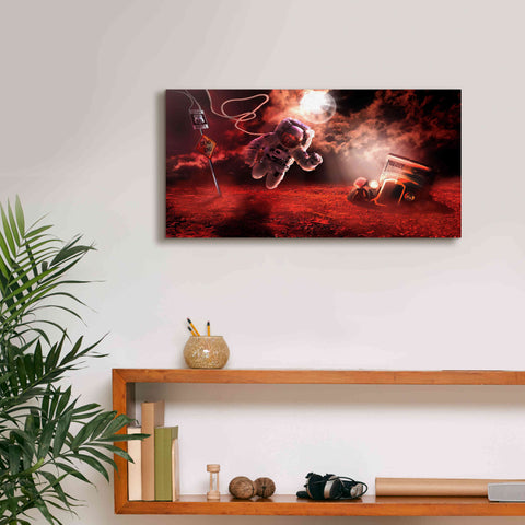 Image of 'Space Kicks on Route 66' by Alan, Giclee Canvas Wall Art,24x12