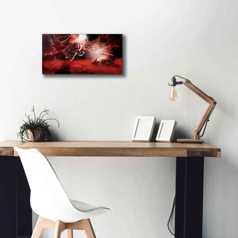 Image of 'Space Kicks on Route 66' by Alan, Giclee Canvas Wall Art,24x12