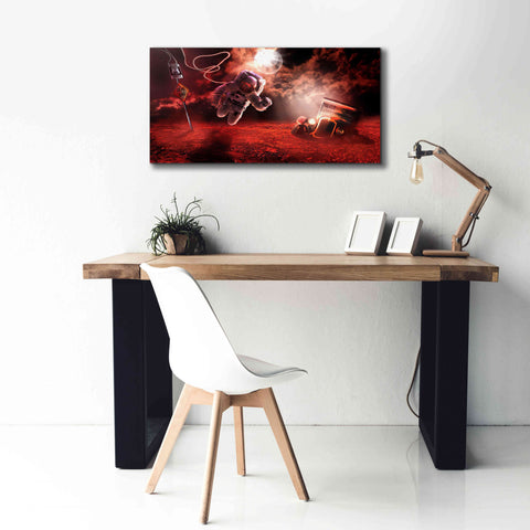 Image of 'Space Kicks on Route 66' by Alan, Giclee Canvas Wall Art,40x20