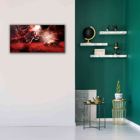 Image of 'Space Kicks on Route 66' by Alan, Giclee Canvas Wall Art,40x20