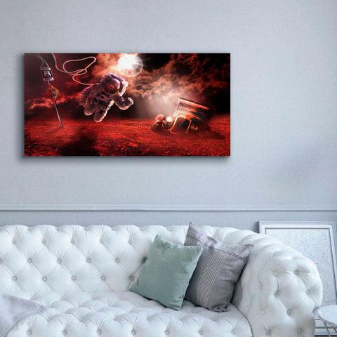 Image of 'Space Kicks on Route 66' by Alan, Giclee Canvas Wall Art,60x30