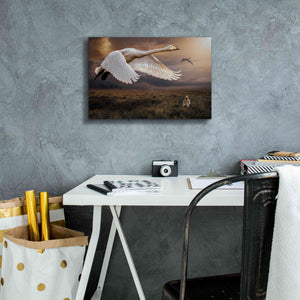 'Take Flight' by Alan, Giclee Canvas Wall Art,18x12