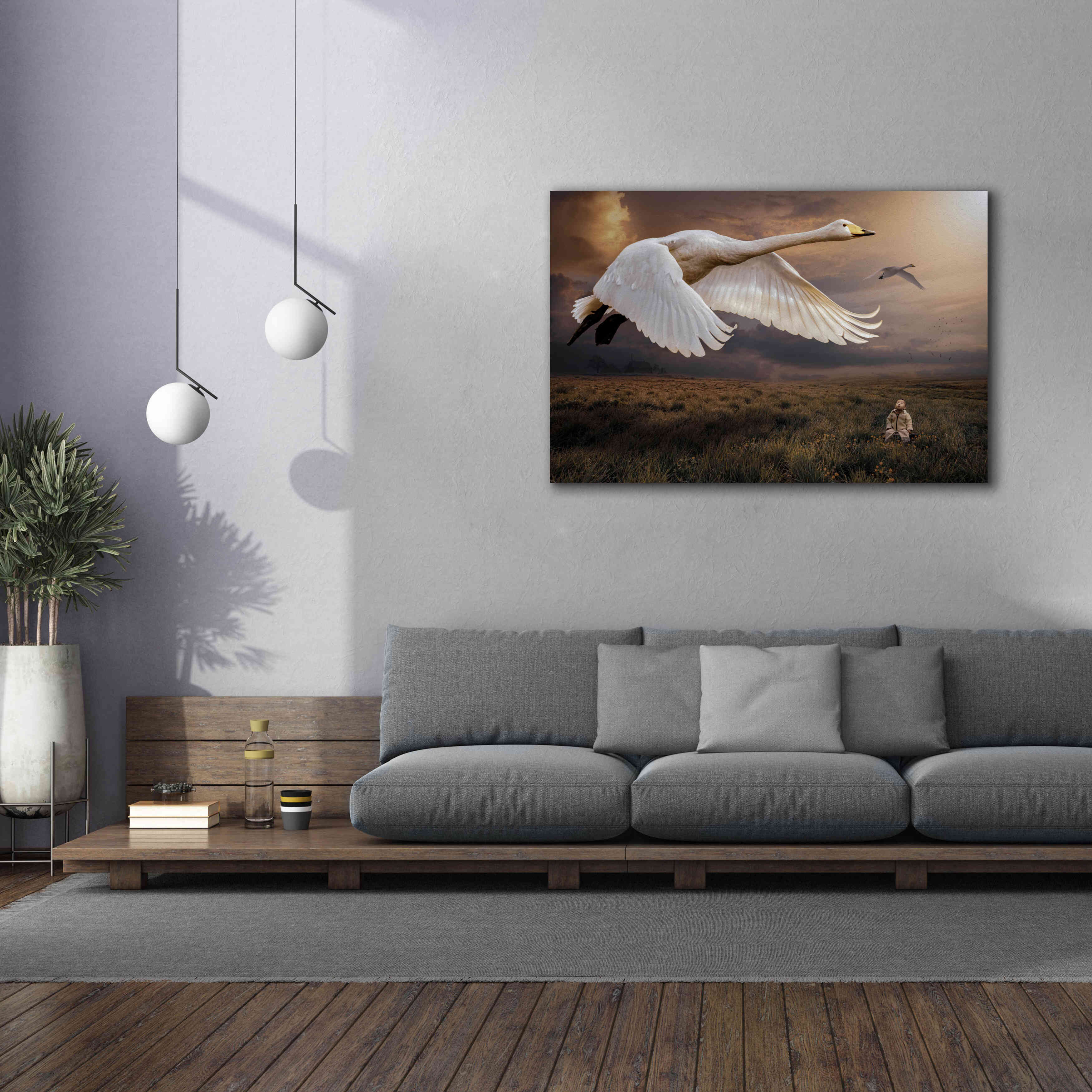 'Take Flight' by Alan, Giclee Canvas Wall Art,60x40