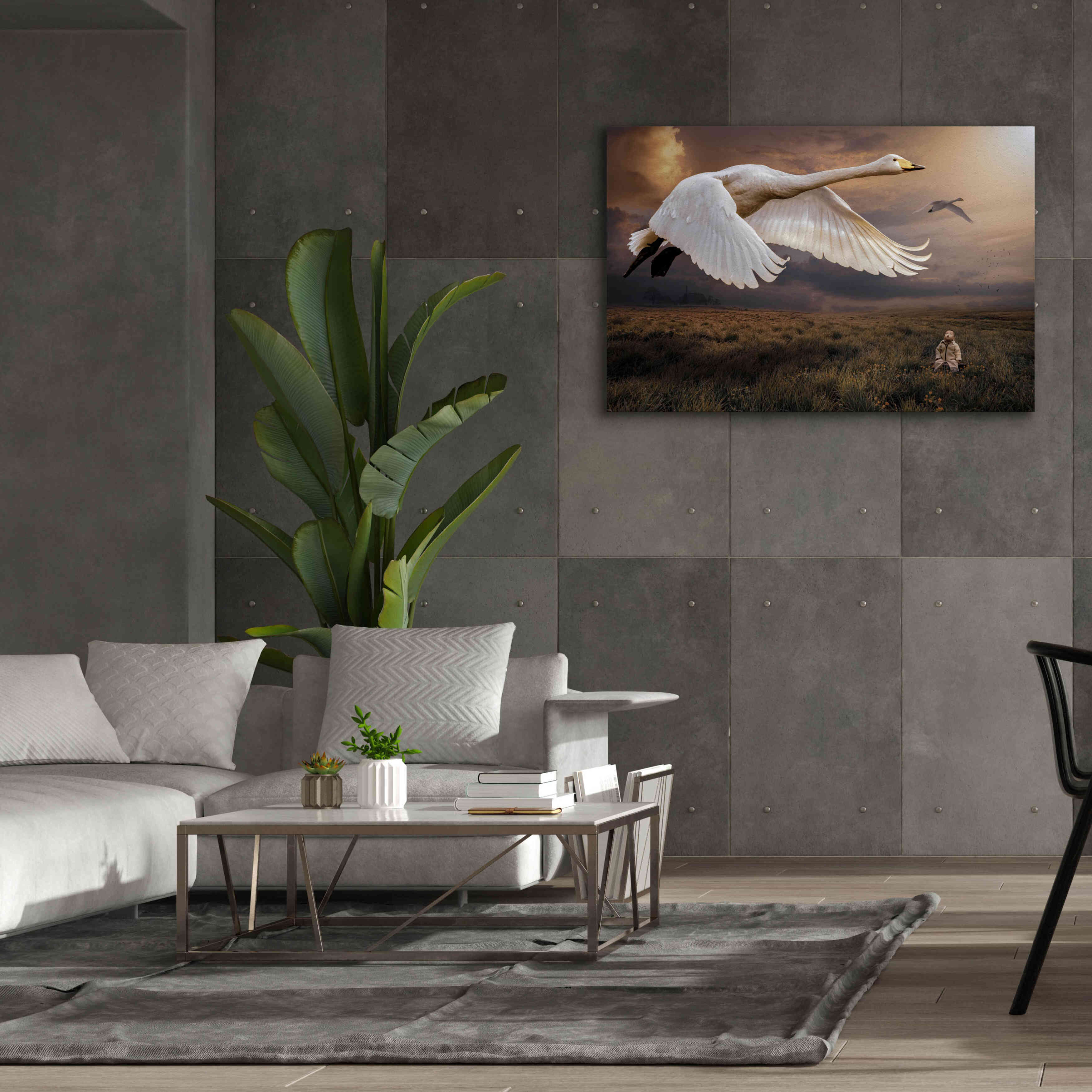 'Take Flight' by Alan, Giclee Canvas Wall Art,60x40