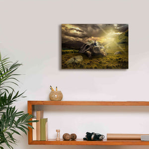 'Onward' by Alan, Giclee Canvas Wall Art,18x12