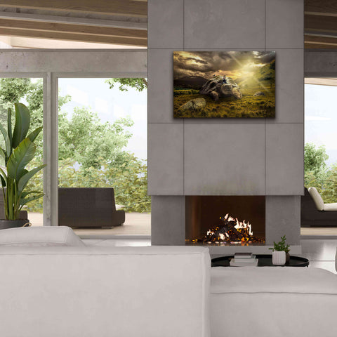 Image of 'Onward' by Alan, Giclee Canvas Wall Art,40x26