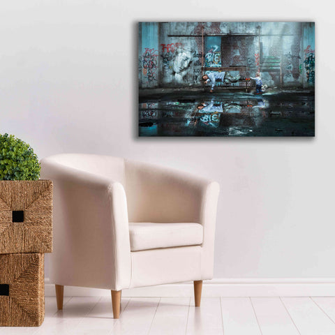 Image of 'Care to Share' by Alan, Giclee Canvas Wall Art,40x26