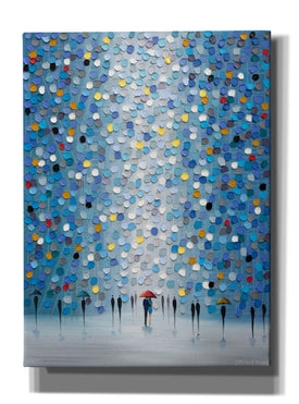 'Blue Heaven' by Ekaterina Ermilkina, Canvas Wall Art