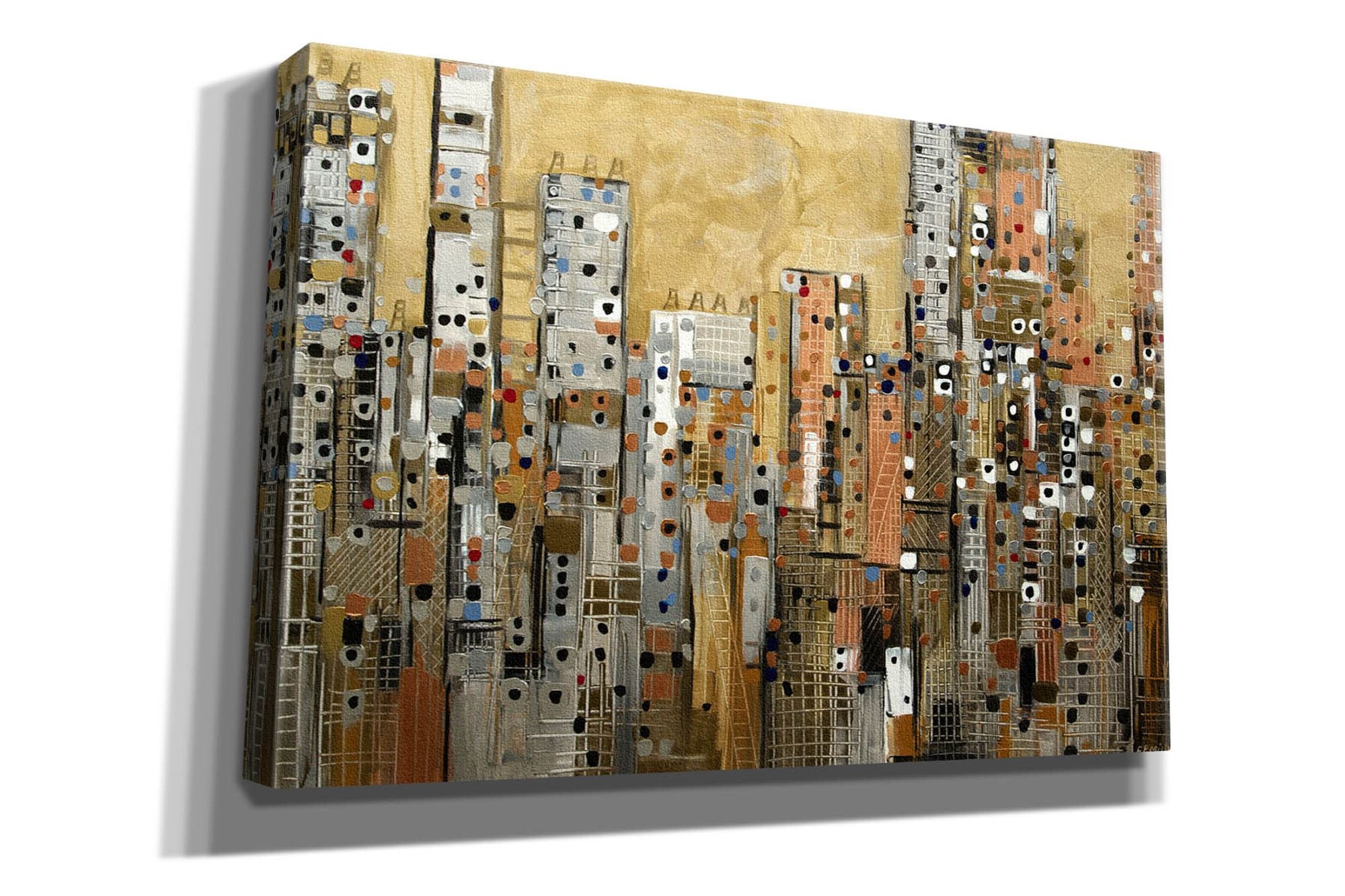 'Golden Sky' by Ekaterina Ermilkina, Canvas Wall Art