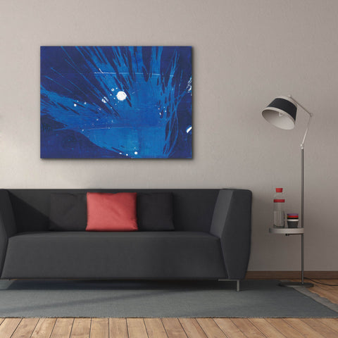 Image of 'Indigo Burst I' by Regina Moore, Canvas Wall Art,54x40