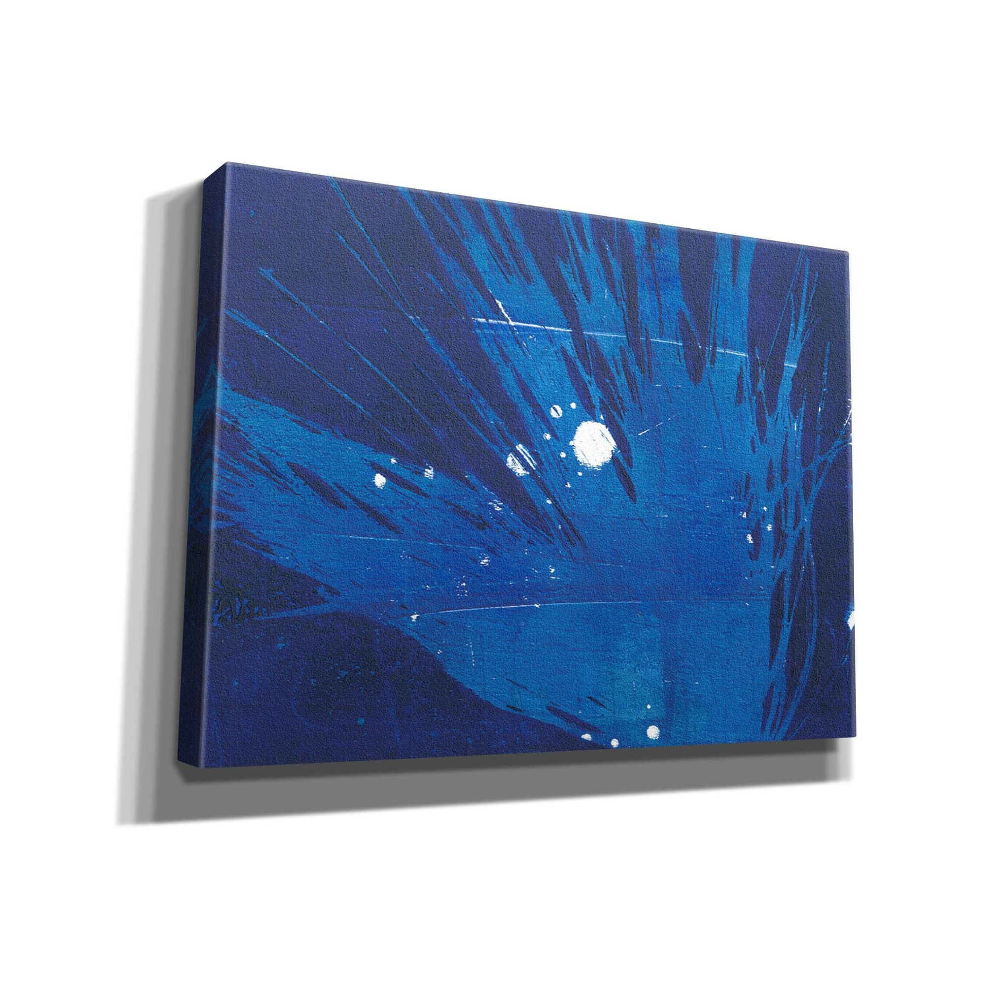 'Indigo Burst I' by Regina Moore, Canvas Wall Art