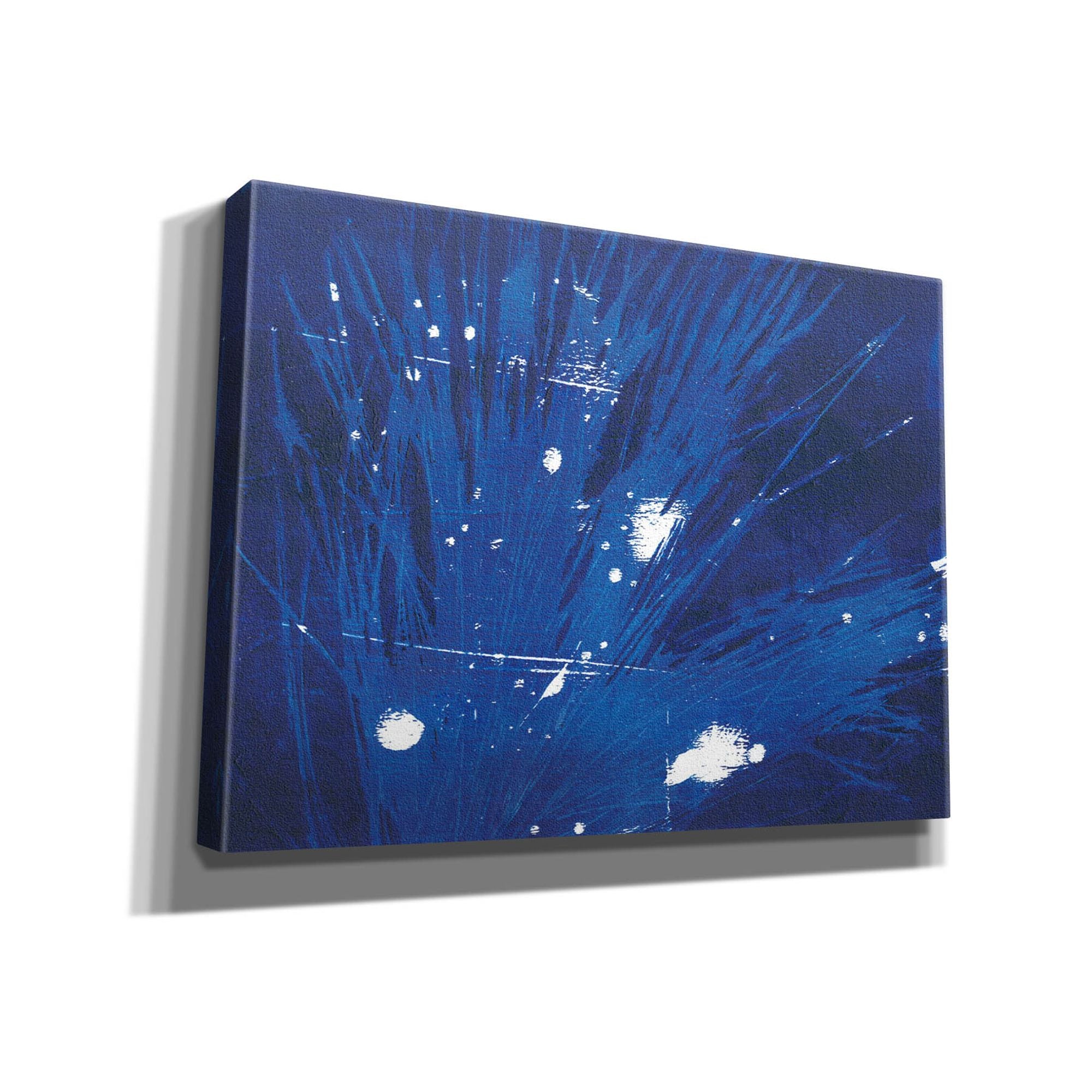 'Indigo Burst II' by Regina Moore, Canvas Wall Art