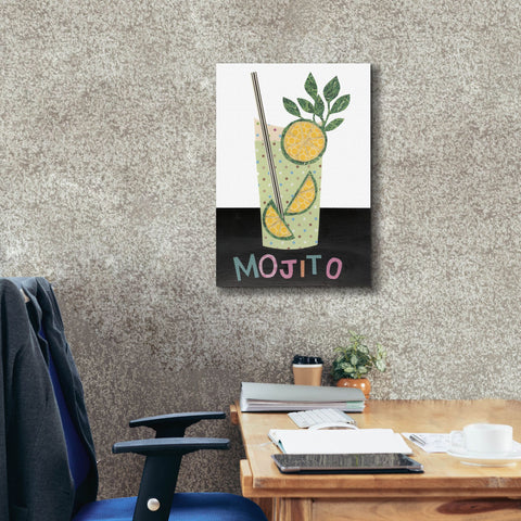 Image of 'Mix Me a Drink I' by Regina Moore, Canvas Wall Art,18 x 26