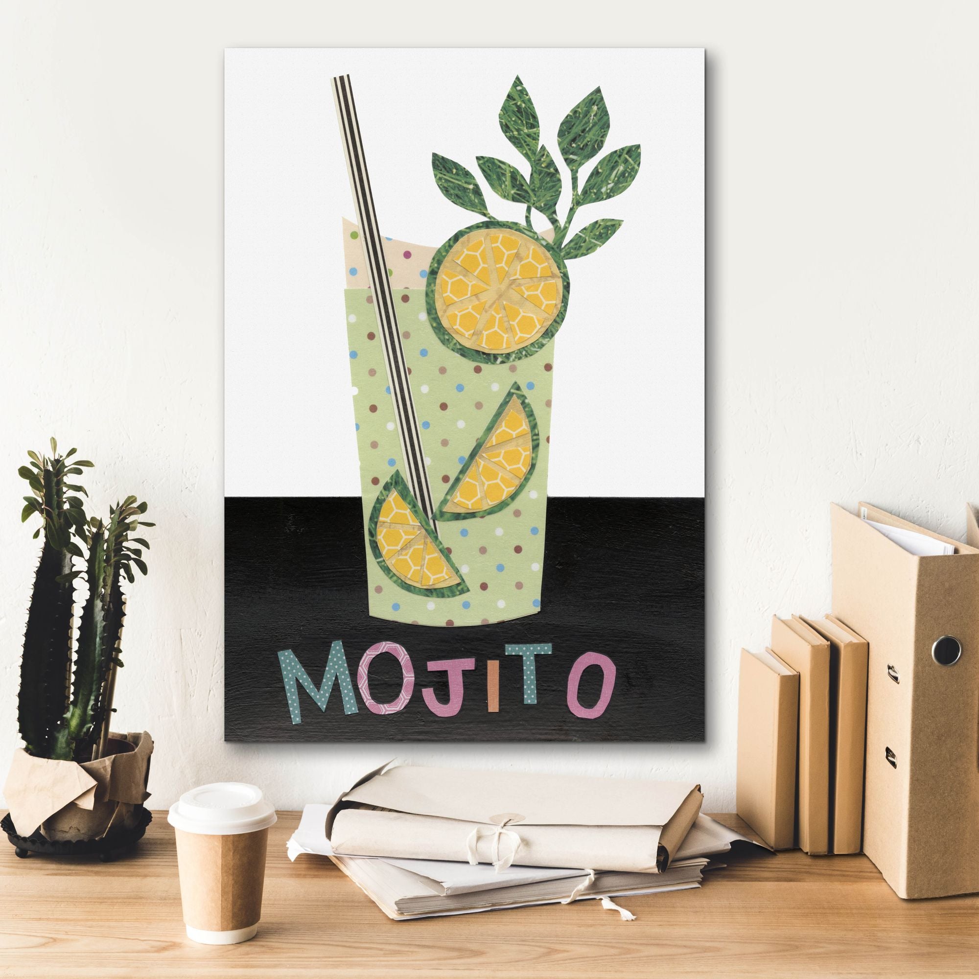'Mix Me a Drink I' by Regina Moore, Canvas Wall Art,18 x 26