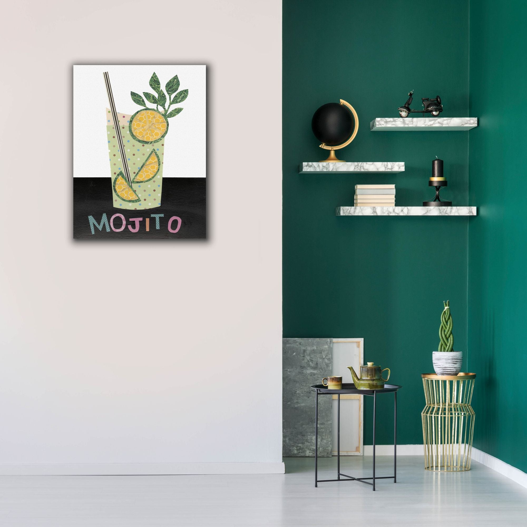 'Mix Me a Drink I' by Regina Moore, Canvas Wall Art,26 x 34