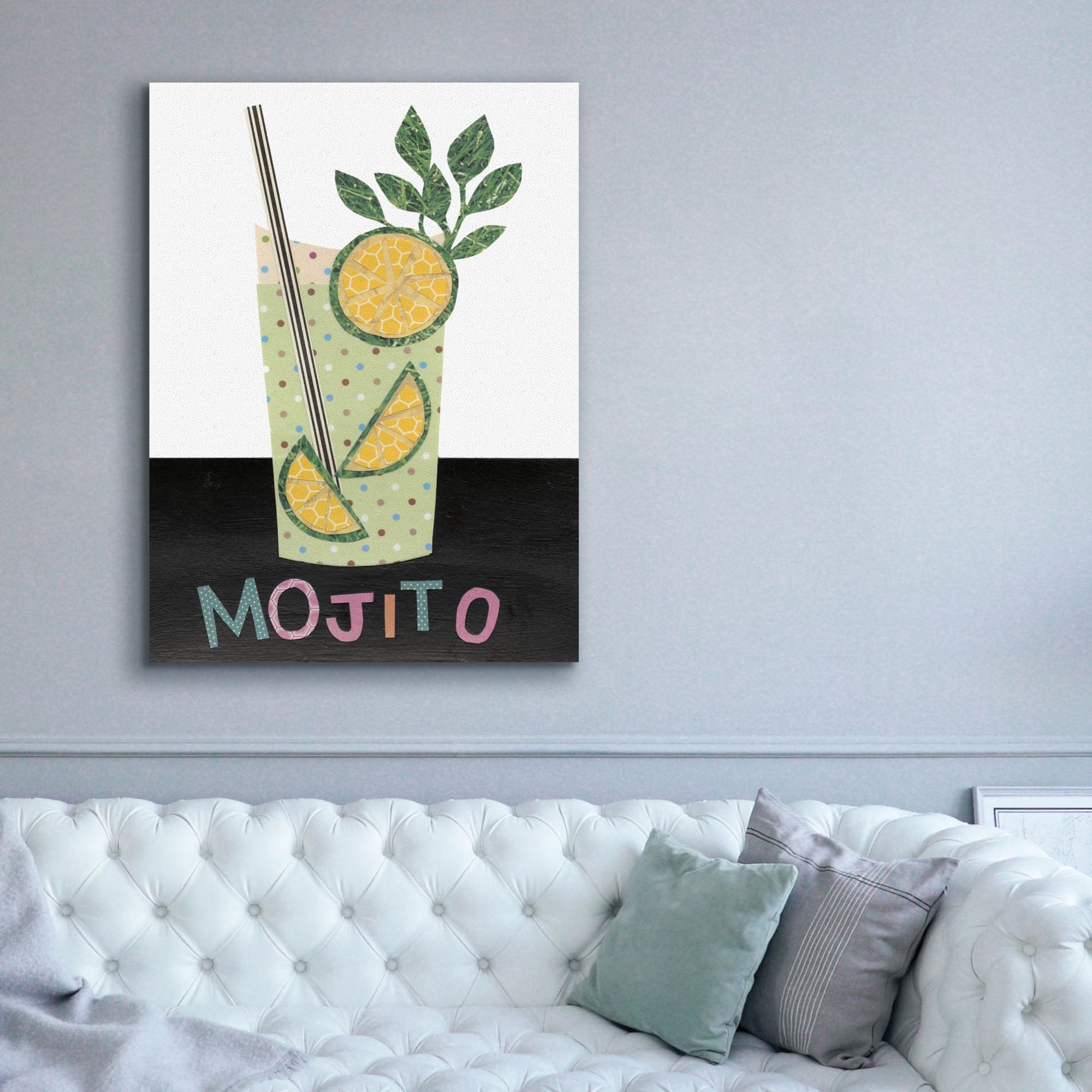 'Mix Me a Drink I' by Regina Moore, Canvas Wall Art,40x54